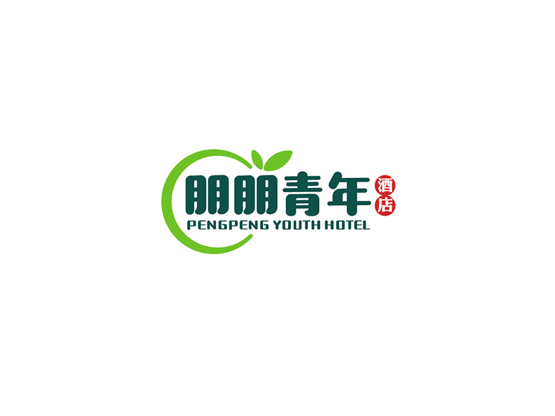 朋朋青年酒店logo設計