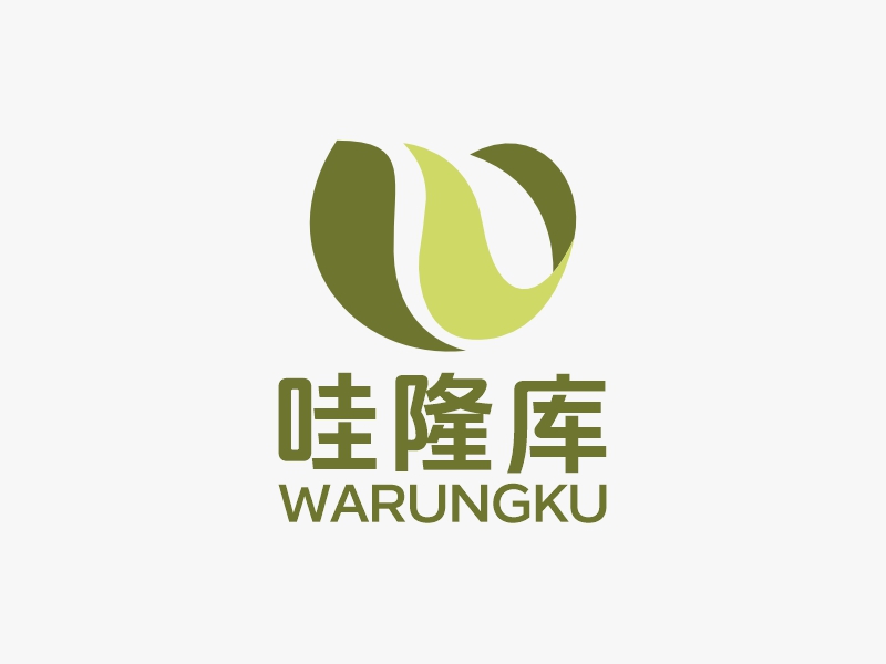 Warungku哇隆庫logo設(shè)計(jì)