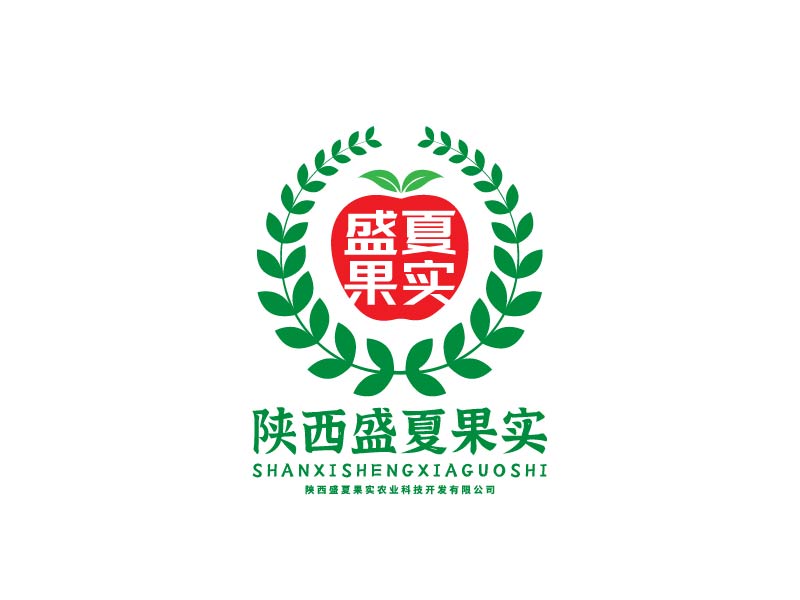 李寧的陜西盛夏果實農(nóng)業(yè)科技開發(fā)有限公司logo設(shè)計