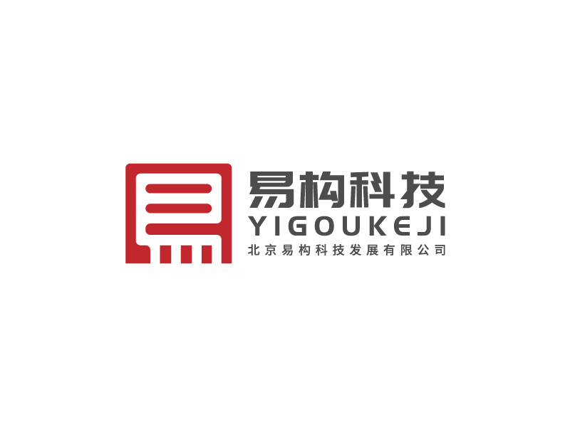 李寧的北京易構(gòu)科技發(fā)展有限公司logo設(shè)計