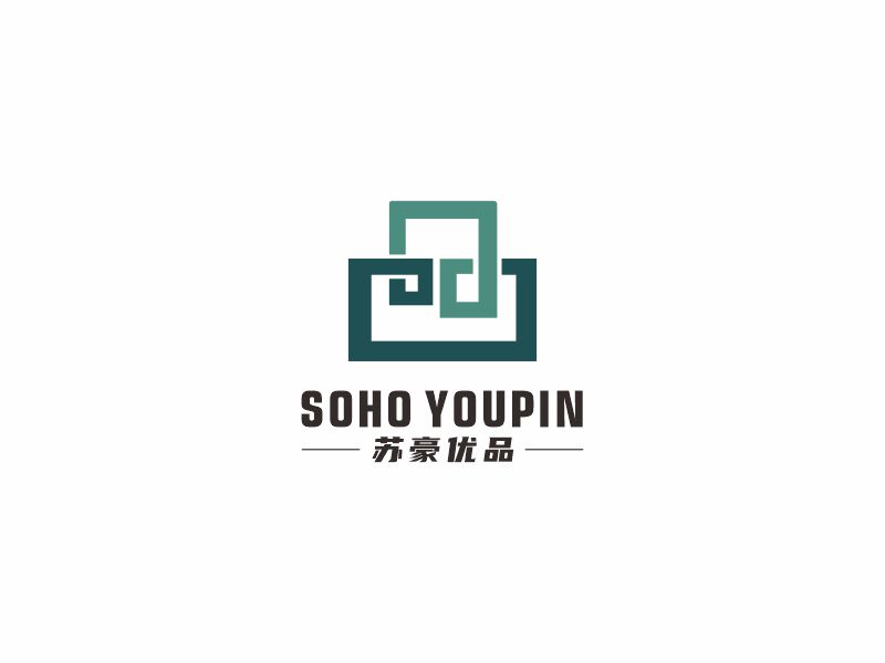 向紅的蘇豪優(yōu)品SOHO YOUPINlogo設(shè)計(jì)