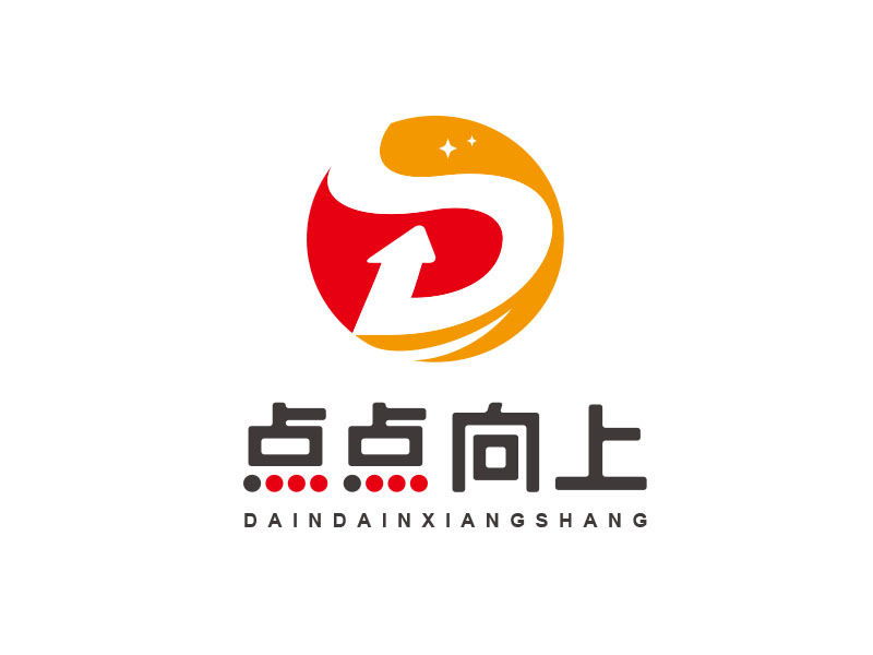 朱紅娟的點(diǎn)點(diǎn)向上logo設(shè)計(jì)