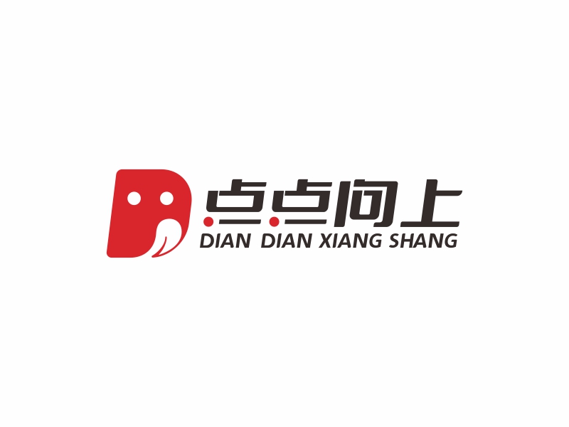 陳國偉的點點向上logo設計