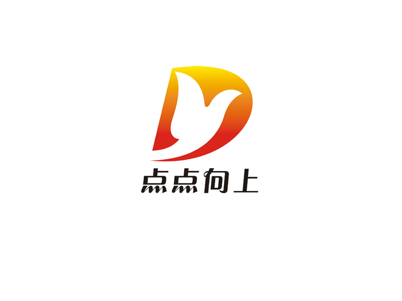 楊威的點(diǎn)點(diǎn)向上logo設(shè)計