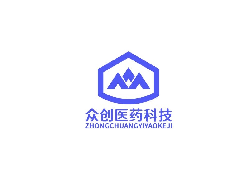 李寧的阜陽眾創(chuàng)醫(yī)藥科技有限公司logo設(shè)計