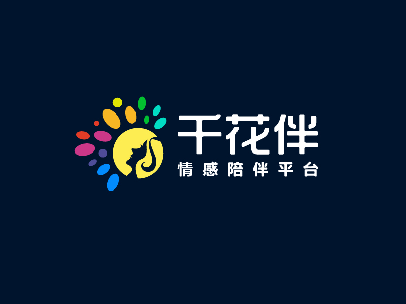 馬丞的千花伴logo設計